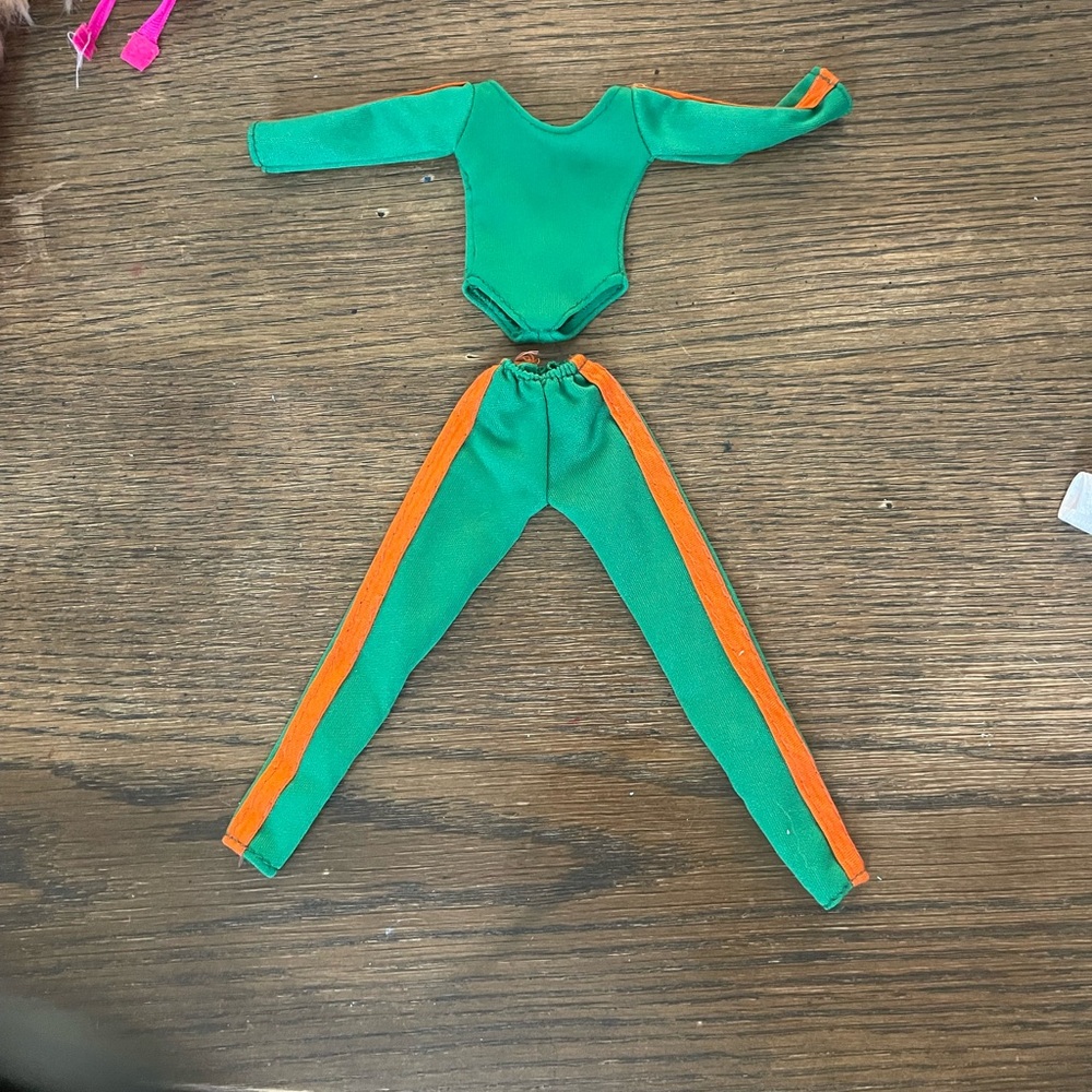 Vintage Barbie excercise outfit